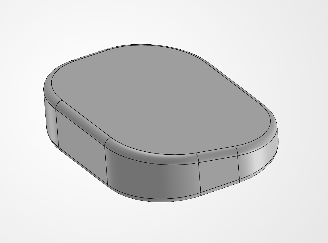 Revised cage part, view 1