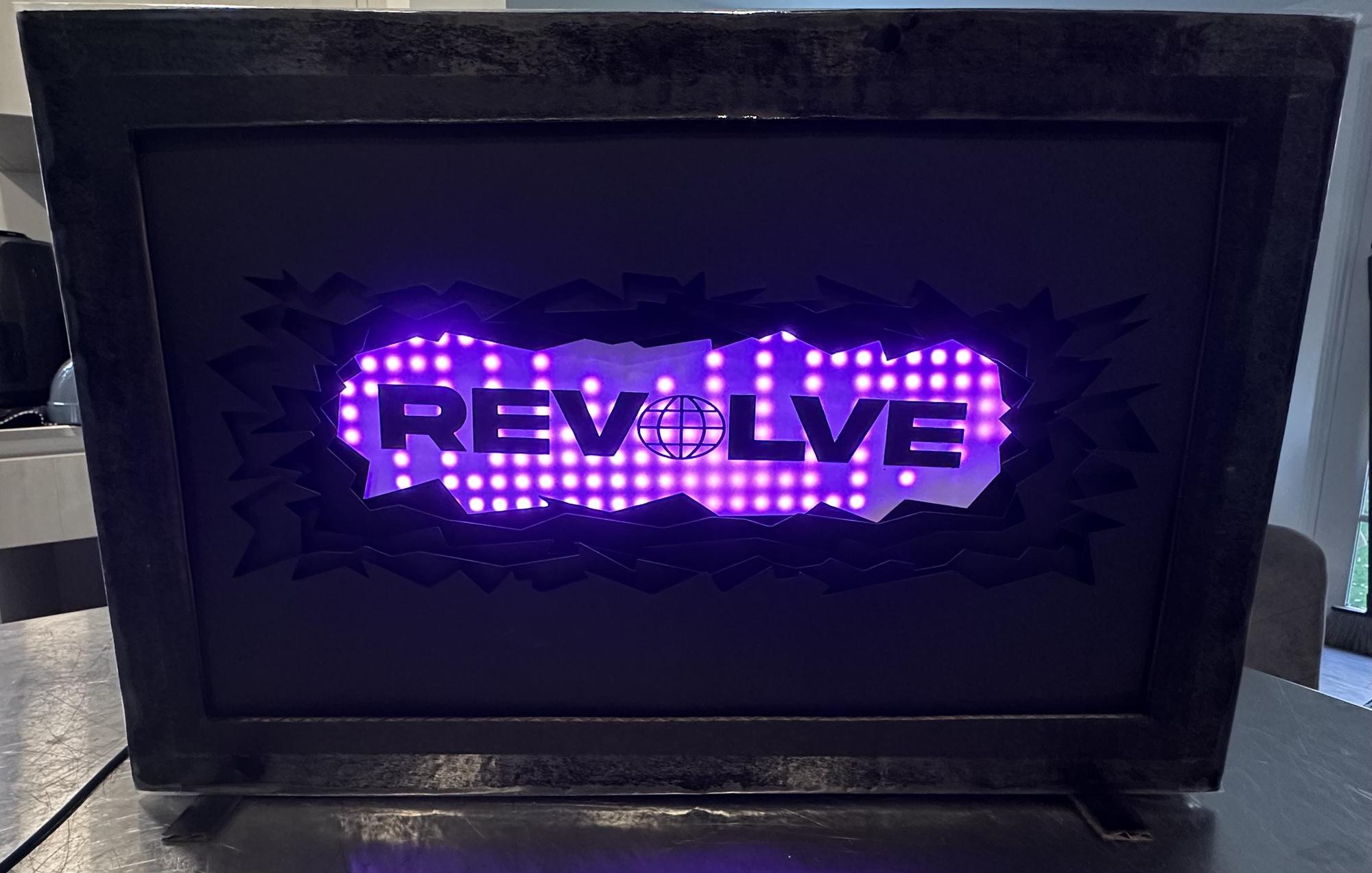 LED sign view 1