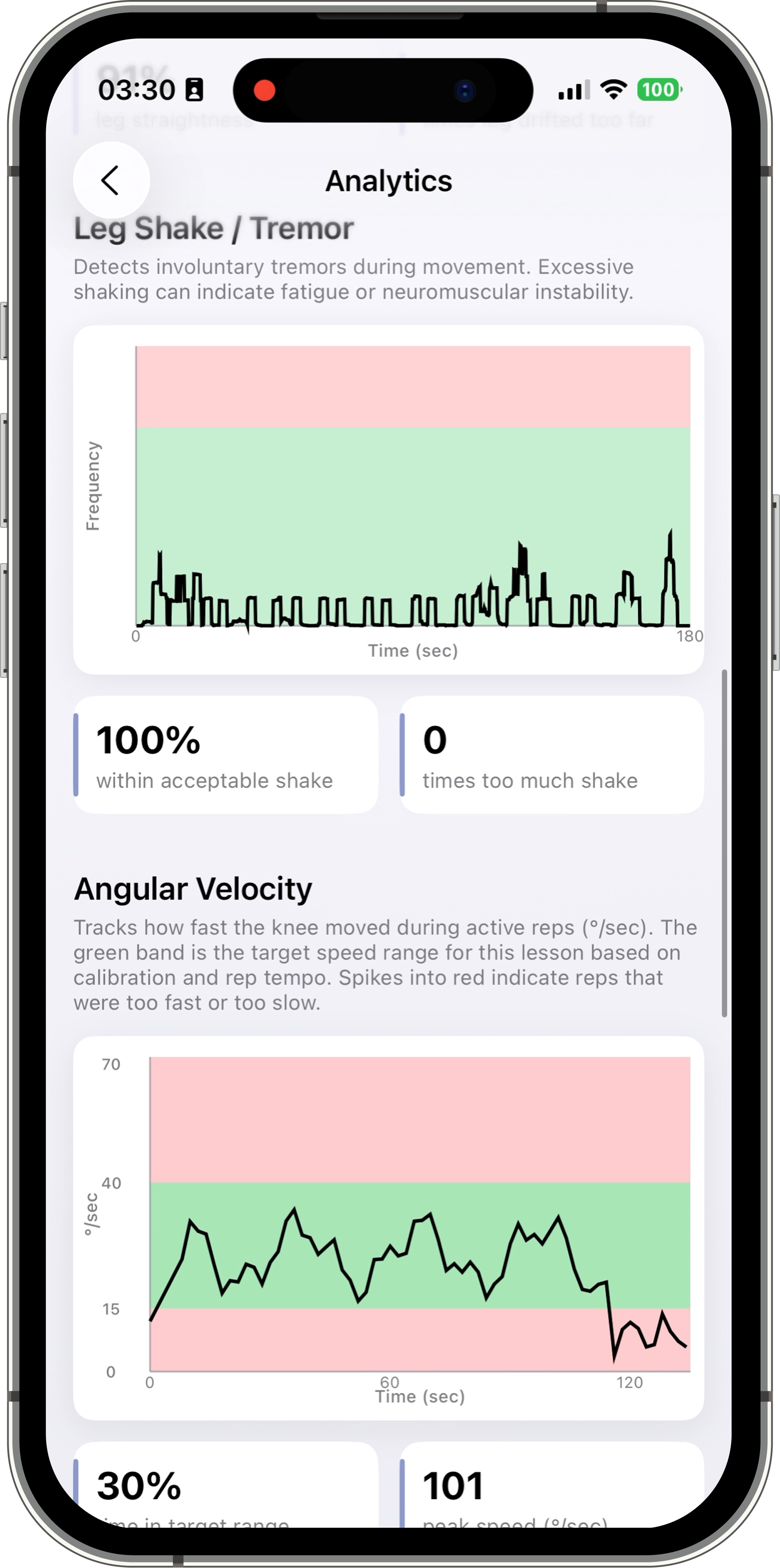 RealRehab PT app screen