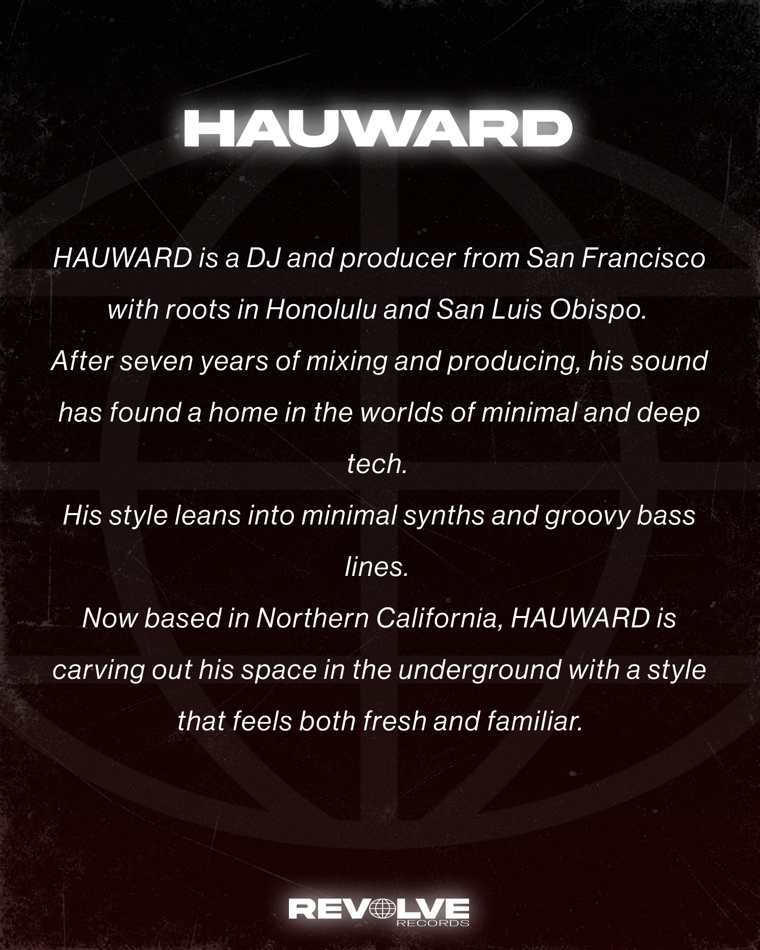Hayward artist graphic